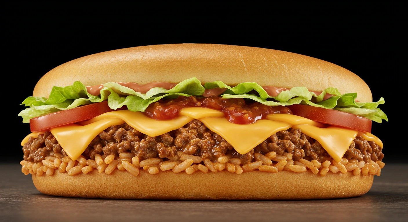 Taco Bell Beefy Melt Copycat - tertiary view